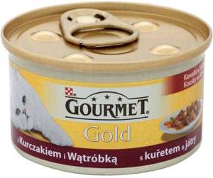 Gourmet Gold kurczak z wątróbką w sosie 85g