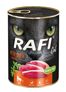 Rafi Cat Adult z kaczką 400g