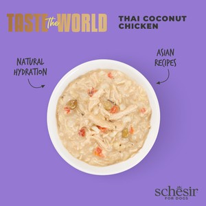 Schesir Taste The World Filety Kurczak Thai Z Kokosem 150g