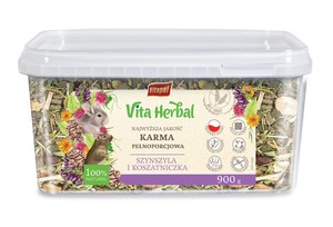 Vitapol vita herbal karma dla szynszyli i koszatki 900g