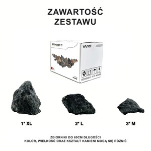 WIO Titan Set Box Boulder zestaw do dekoracji 10kg